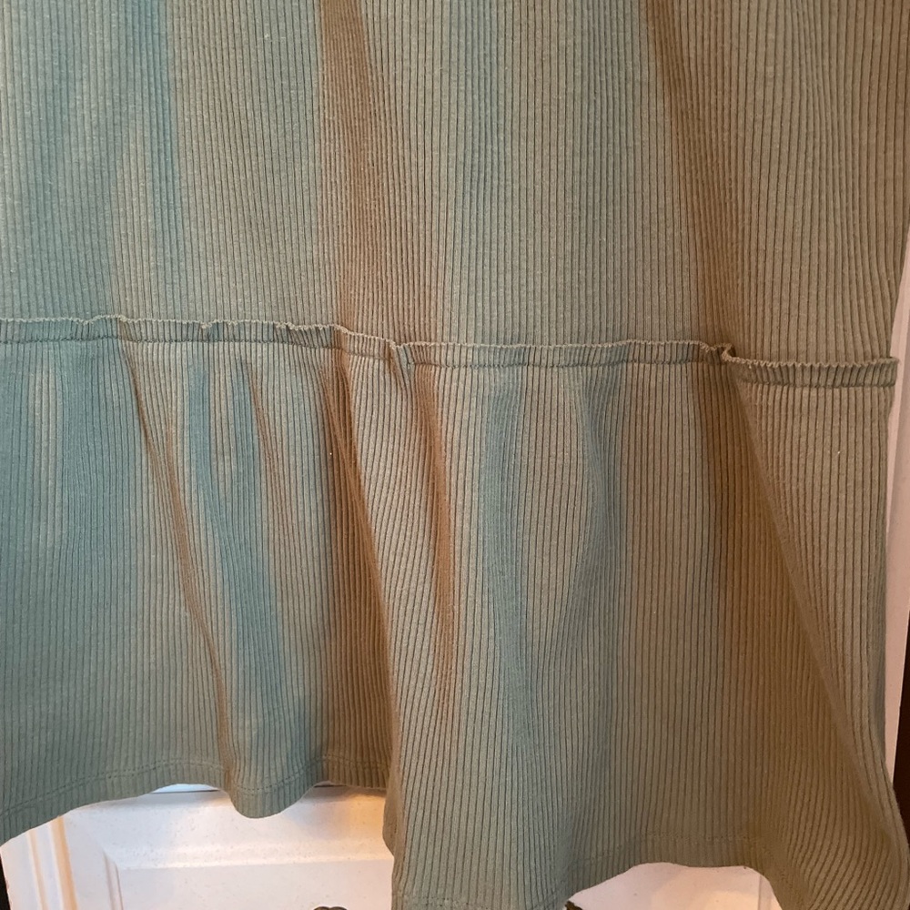 Old Navy Casual Olive Green Kids Dress - Picture 4 of 5